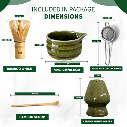 5 Piece Matcha Whisk Set