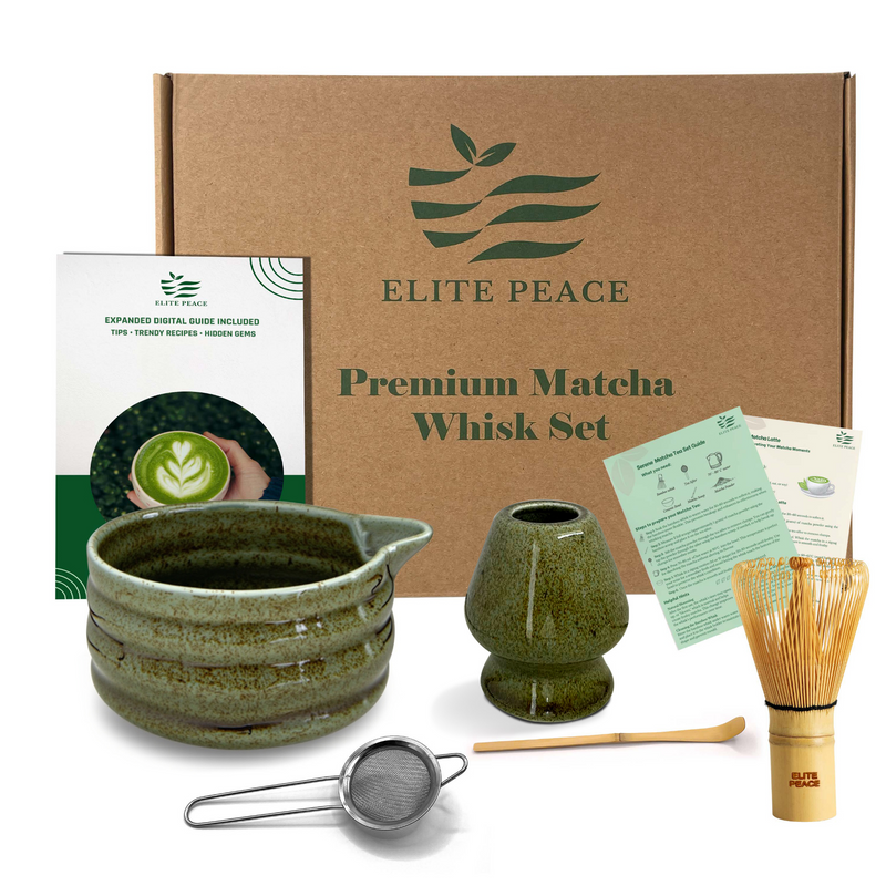 5 Piece Matcha Whisk Set